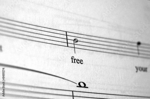 Freedom Music Notation photo