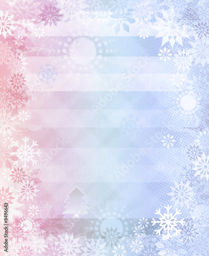 Obraz na płótnie Winter background w salonie