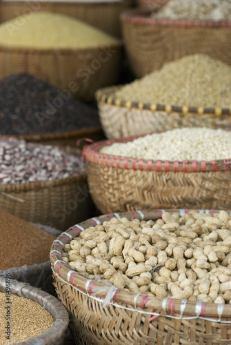 Seeds in a market