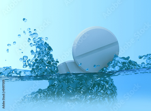 Obraz na plátně Falling tablets