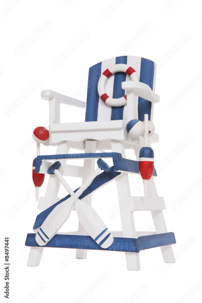 Isolated Lifeguard Tower