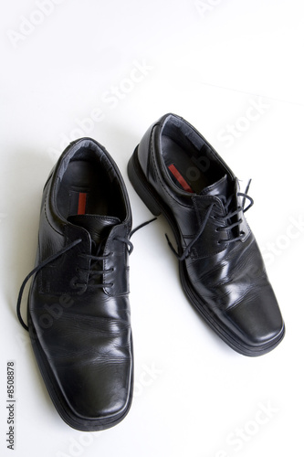 Black business shoes