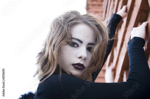 Gothic Woman Portrait