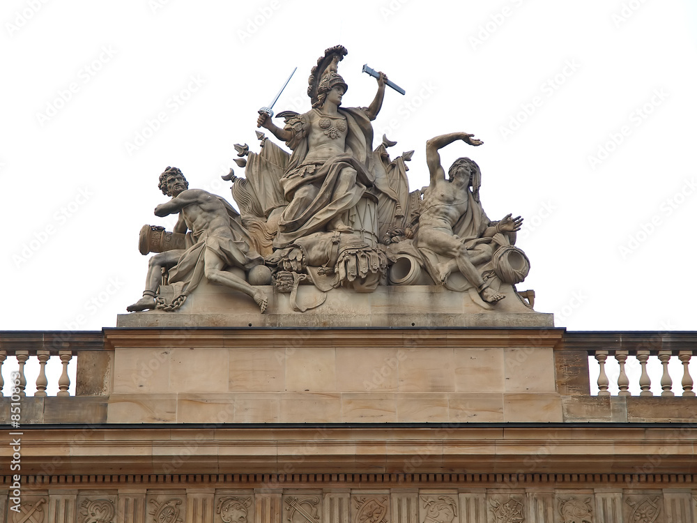 Fototapeta premium berlin, zeughaus, unter den linden