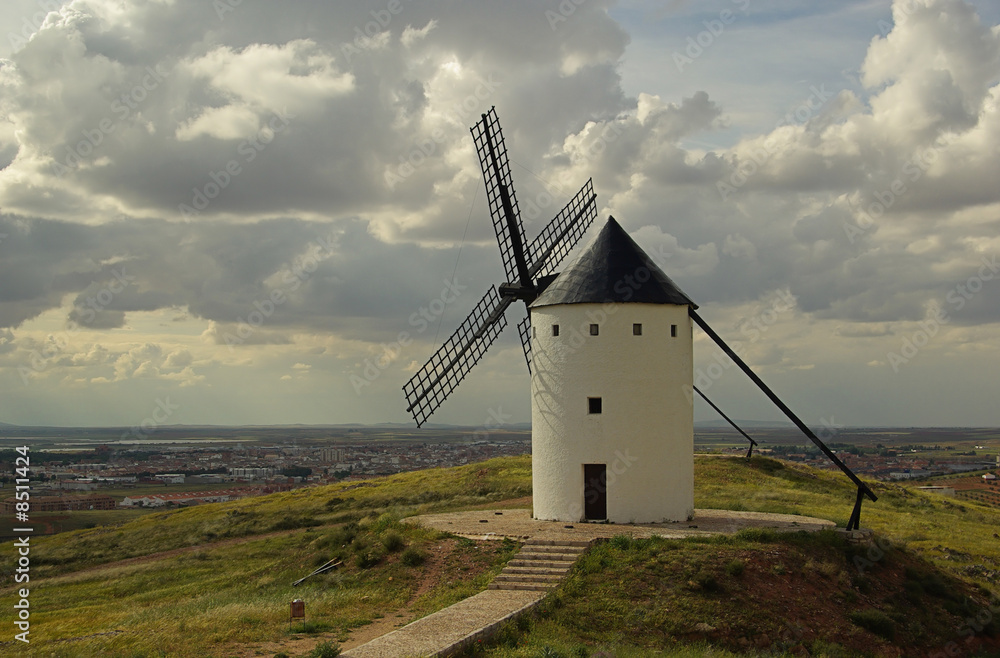 Fototapeta premium Alcazar Windmühle - Alcazar windmill 03