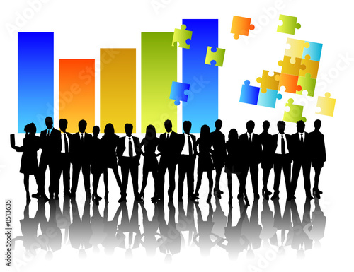 business puzzle