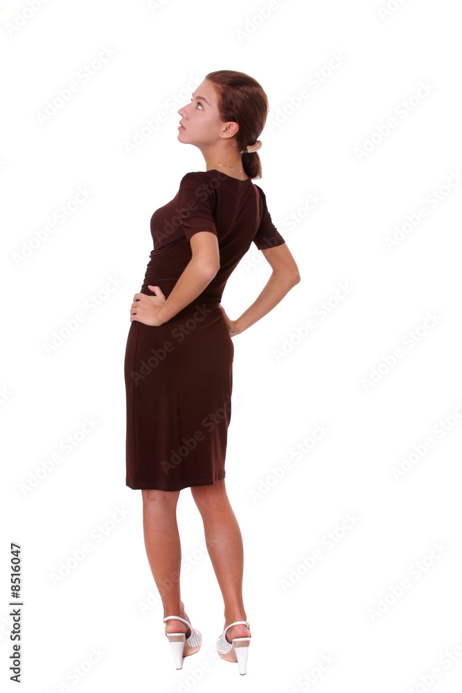 Fototapeta premium brown dress