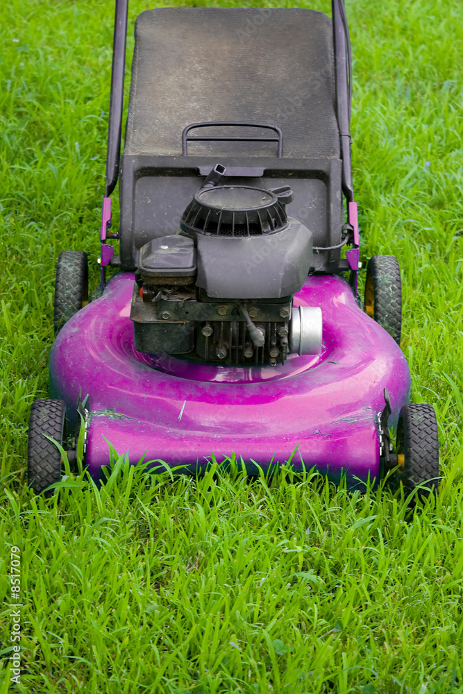 Pink Lawn Mower