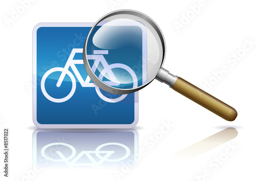 Etude des pistes cyclables (reflet)