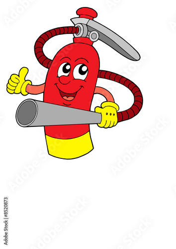 Extinguisher vector illustration