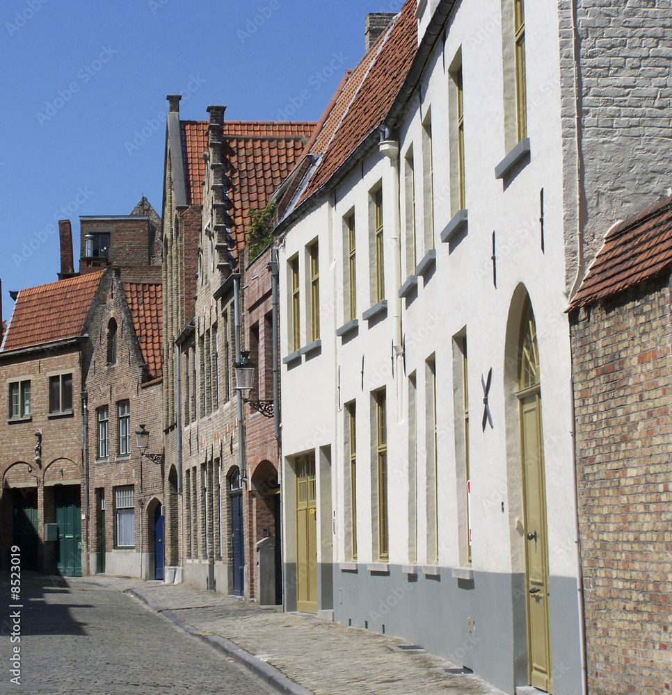 Obraz premium street in Brugge
