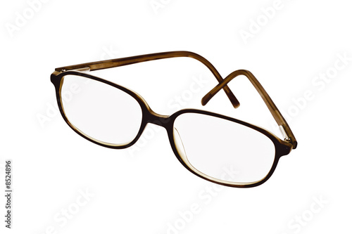Plastic frame spectacles