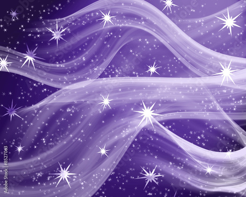 star field of bright and shining stars