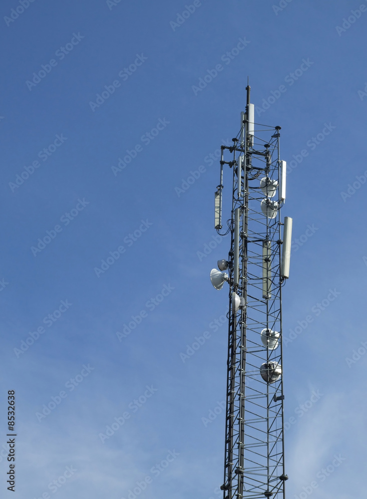 Communications mast 07