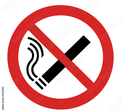 no smoking sign photo