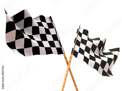 Checkered flags photo