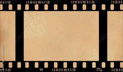 Old negative film