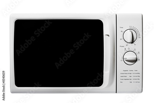 microwave oven isolated on a white background