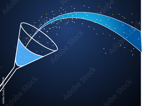 Cocktail Party Vector Illustration