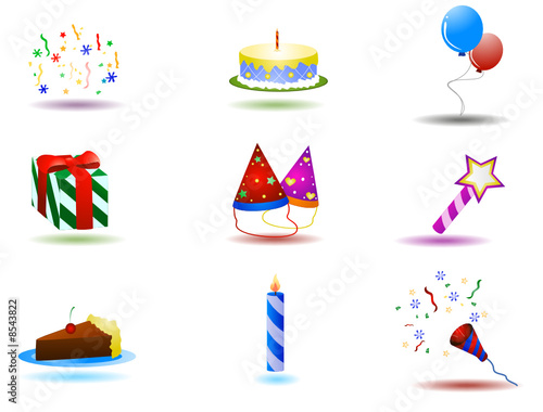 Birthday Icons