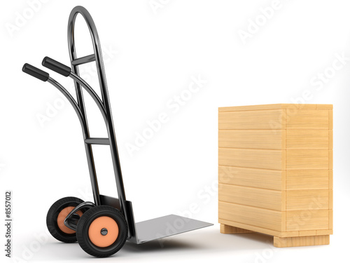 barrow truck and box