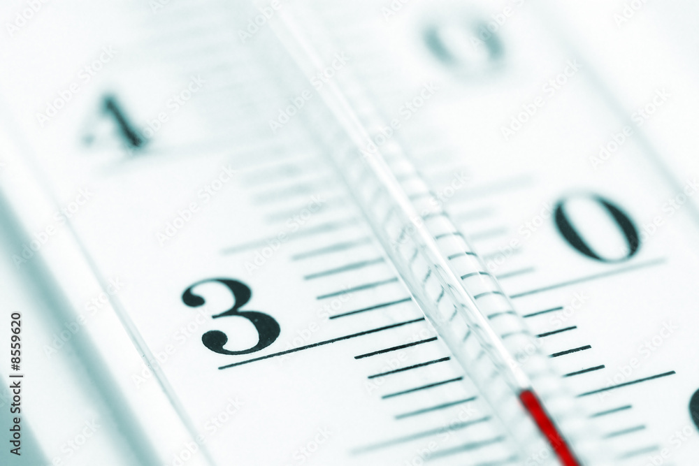 Thermometer. Close-up. Thermometer. Close-up.