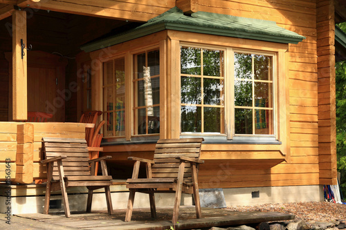 Wooden cabin