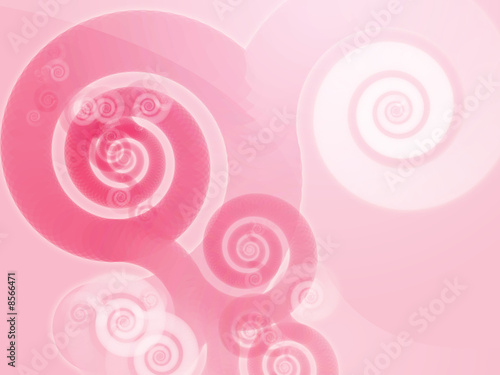 Abstract spiral swirls