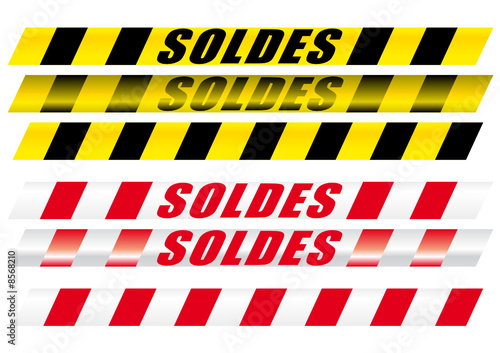 bandes urgences soldes
