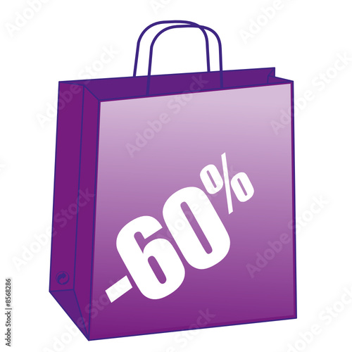 Sac pourcentage Soldes -60%