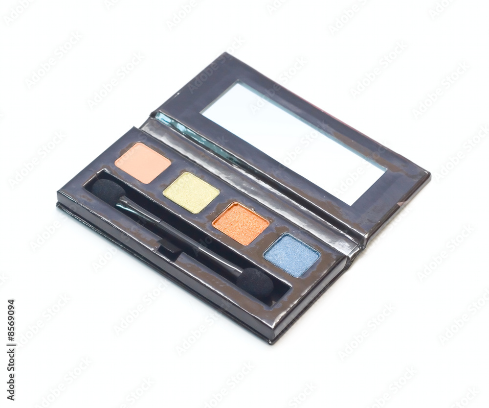 Object for make-up isolated on white Object for make-up isolated on white