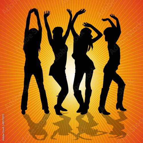 Jovenes en una fiesta