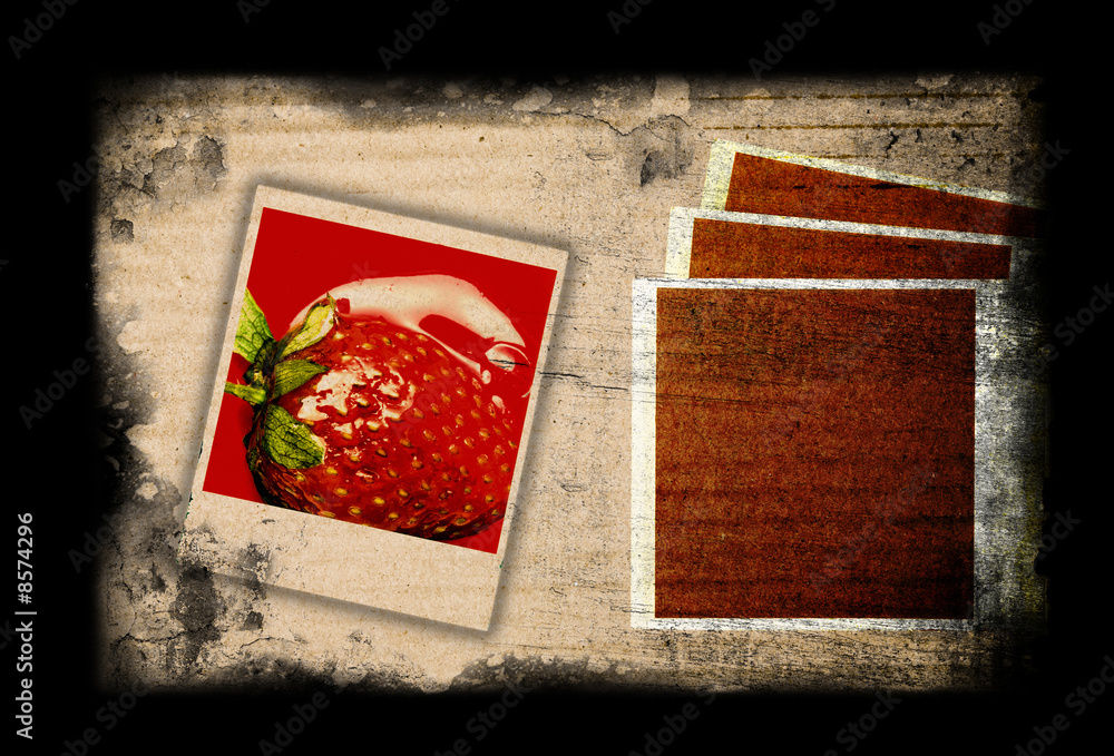 Fototapeta premium Strawberry Design