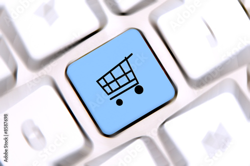 E commerce achat internet vente achat caddie