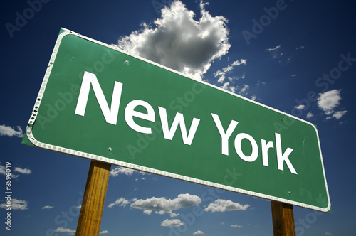New York Road Sign