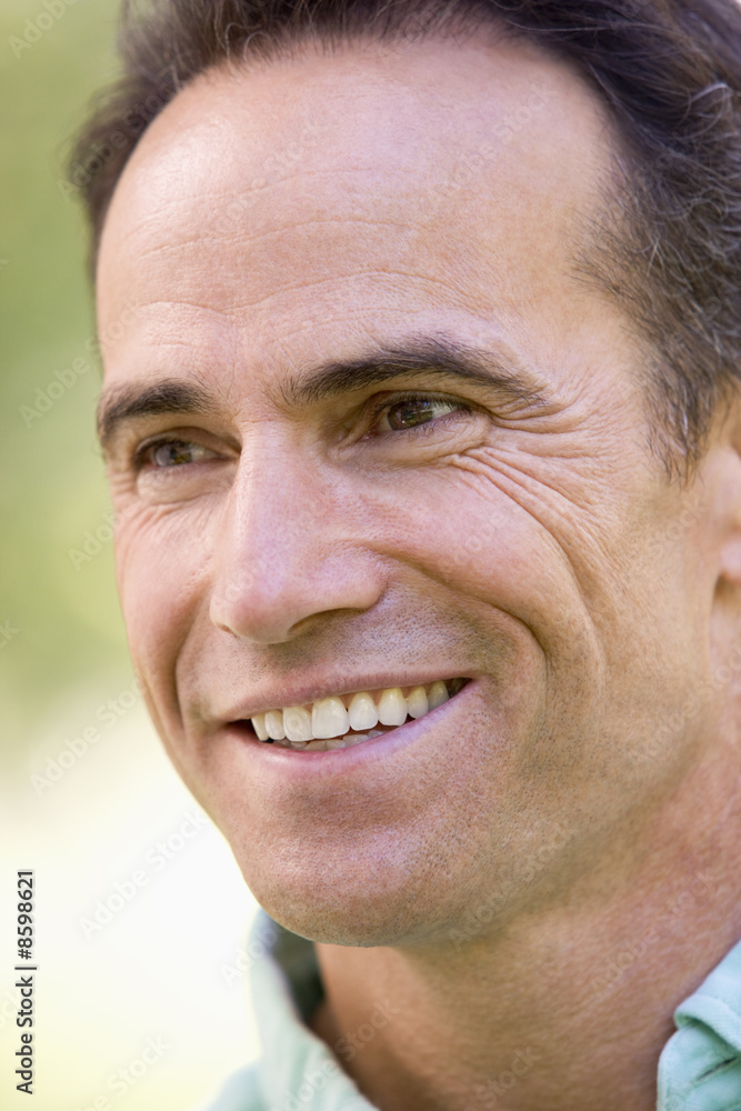 Head shot of man smiling Head shot of man smiling