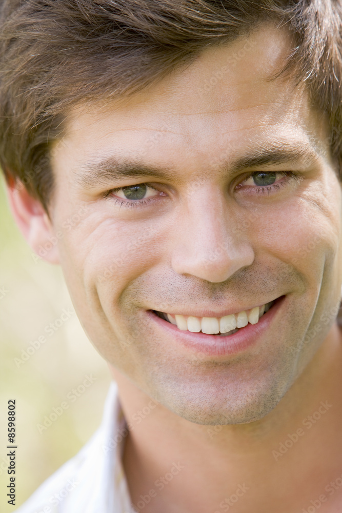 Head shot of man smiling Head shot of man smiling