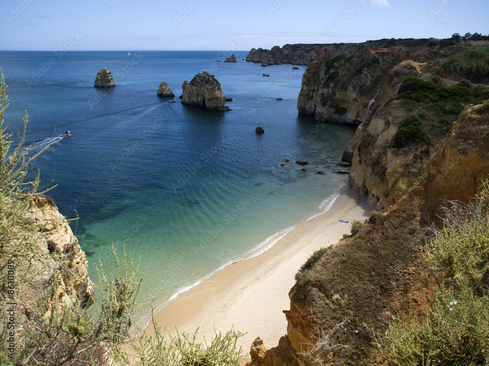 Côte de l'Algarve et criques secrètes, portugal