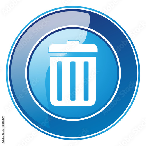 Papierkorb - Button