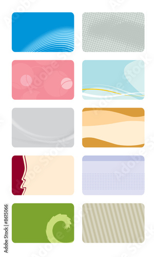 Business cards templates