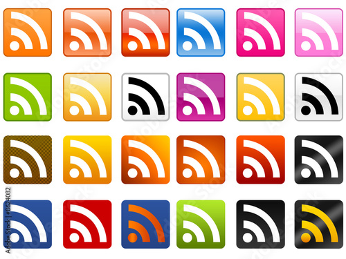 RSS Feeder icon web 2.0