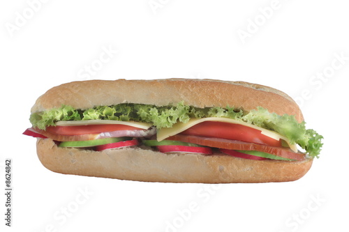sandwich from vegetables © Witold Krasowski