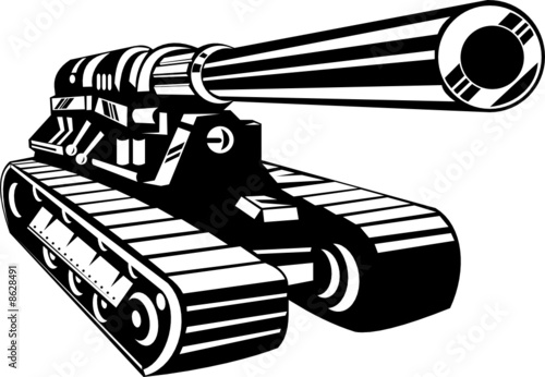 Artillery tank