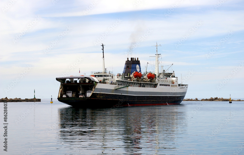 The Sea ferry.