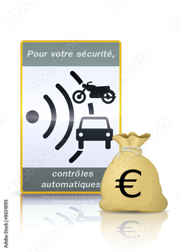 L'argent des contrôles automatiques (euro)