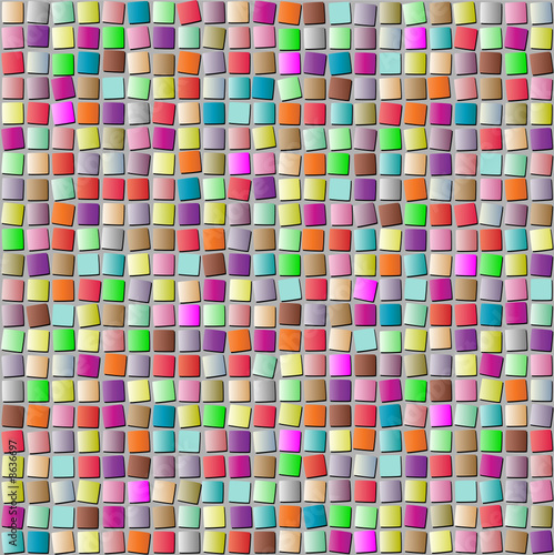 Abstract Mosaic Tile Background Pattern