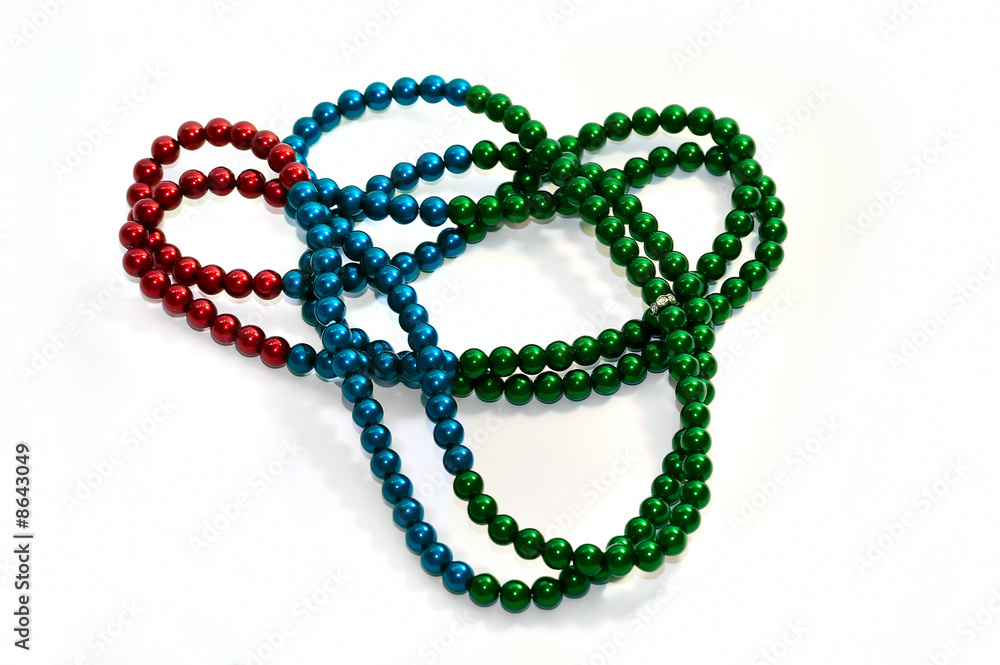 Colorful beads