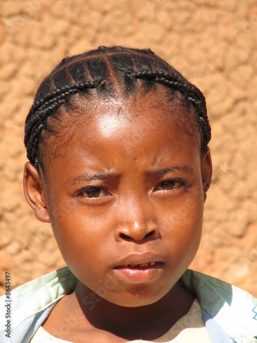 Jeune femme malgache