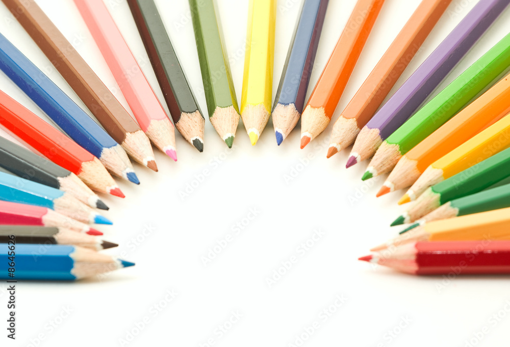 various of color pencils various of color pencils