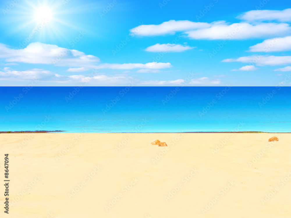beach and sun